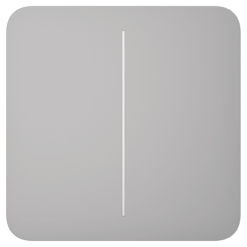 AJAX | Lichtschalter | Smart Home | Zweifachschalter | Nebel | SoloButton (2-Gang)