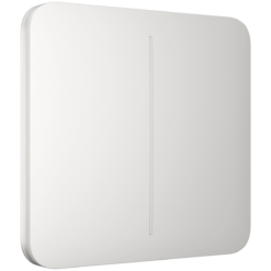 Alternative view of AJAX | Lichtschalter | Smart Home | Zweifachschalter | Weiß | SoloButton (2-Gang)