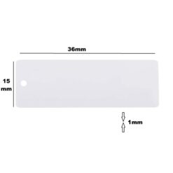 Alternative view of GOLIATH Hybrid IP & 2-Draht Video Türsprechanlage | RFID Chip | Mini | Flach | Nummer | Weiß