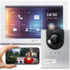 GOLIATH Hybrid IP Video Türsprechanlage | App | Silber | 1-Familienhaus | 10 Zoll | Unterputz | 180°