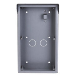 Alternative view of GOLIATH IP & 2-Draht Video Türsprechanlage | 2-Fach Aufputzgehäuse | Aluminium | Regenabdeckung