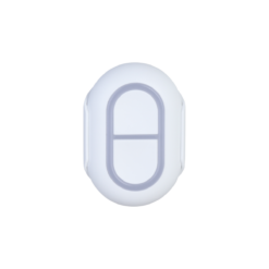 GOLIATH | Panikknopf | Zwei Tasten | Fehlaktivierungsschutz | IP54 | Weiß | DoubleButton