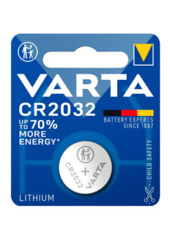 AJAX | CR2032 Batterie 1er Pack | Ersatzbatterie für Button, DoubleButton, Fernbedienung