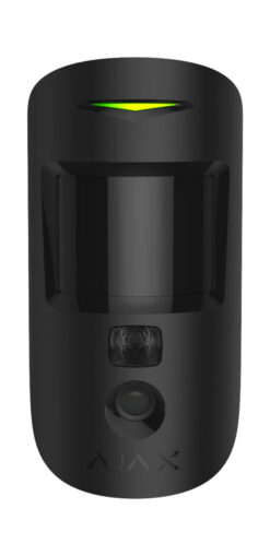 AJAX | Bewegungsmelder | Innenbereich | Tierimmun | Bildaufnahme | HDR | Schwarz | MotionCam HDR