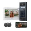 GOLIATH Basic 2-Draht BUS Türsprechanlage | FullHD | App | 7" Weiß | RFID & Keypad | 1-Fam | Aufputz