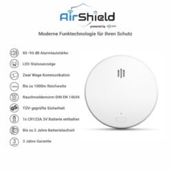 Alternative view of GOLIATH Basic Alarm | Rauchmelder | Brandschutz | Raucherkennung | Photoelektrisch | RauchMelder