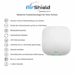 Alternative view of GOLIATH Basic Alarm | Verstärker zur Vergrößerung der Reichweite | Bis zu 32 Geräte | FunkVerstärker