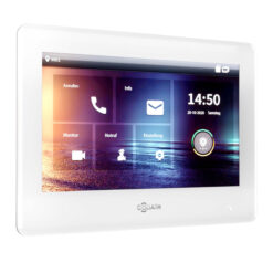 Alternative view of GOLIATH PRO IP & 2-Draht BUS Video Türsprechanlage | 7 Zoll | 2.5D Glas | Bildspeicher | Weiß