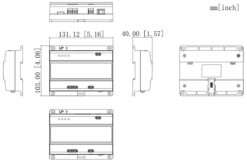 Alternative view of GOLIATH PRO IP & 2-Draht Video Türsprechanlage | 2-Draht BUS Modul | Umwandler 2-Draht auf IP