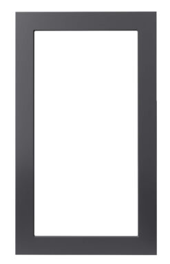 GOLIATH PRO IP & 2-Draht Video Türsprechanlage | 2-Fach Rahmen | Eloxiertes Aluminium