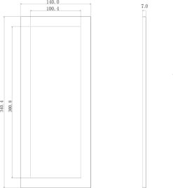Alternative view of GOLIATH PRO IP & 2-Draht Video Türsprechanlage | 3-Fach Rahmen | Eloxiertes Aluminium