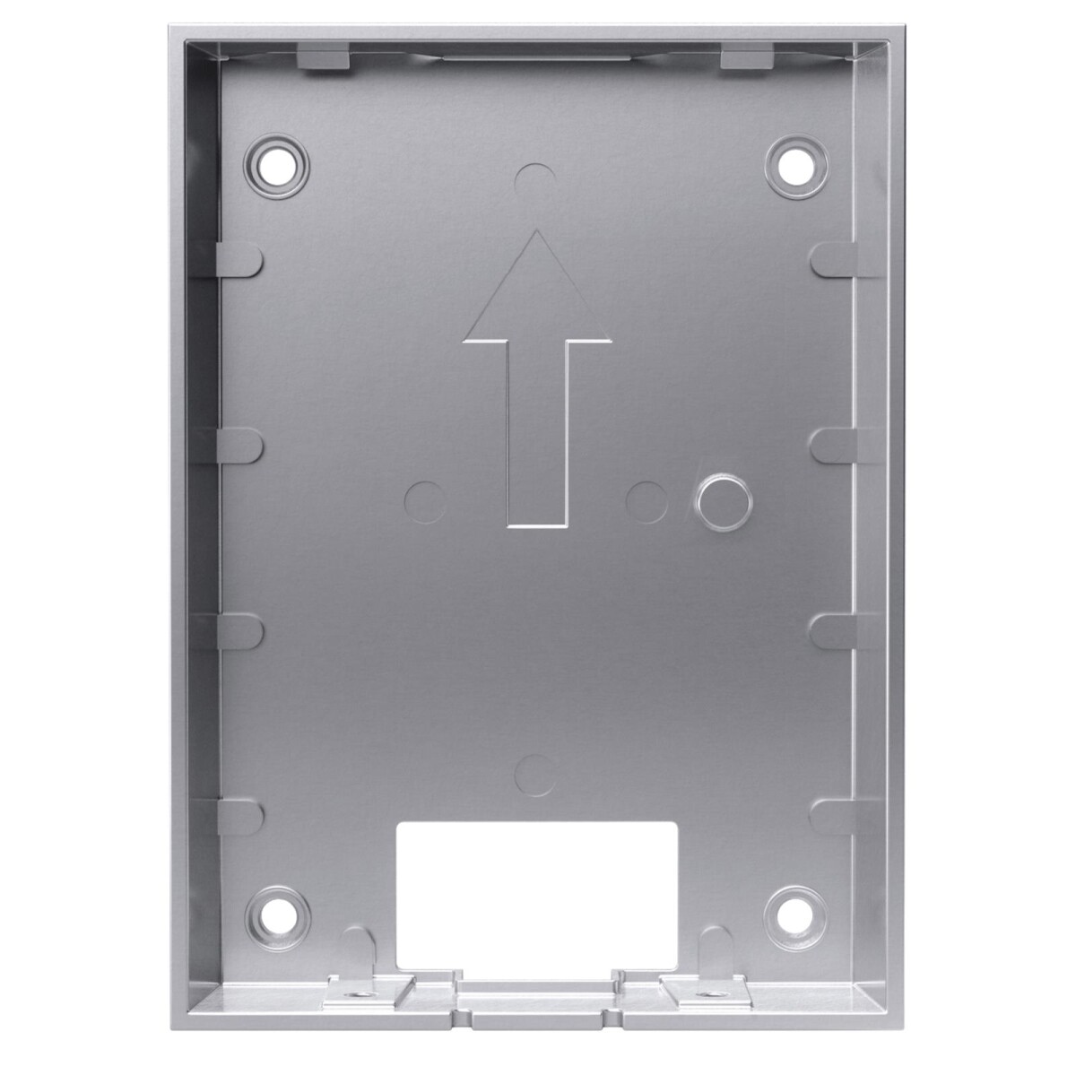 GOLIATH PRO IP & 2-Draht Video Türsprechanlage | Aufputzgehäuse für AV-VTA02-22V2 | Aluminium