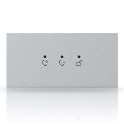 GOLIATH PRO IP & 2-Draht Video Türsprechanlage | Feedback Modul | LED Beleuchtung | Aluminium