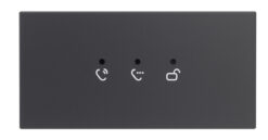 GOLIATH PRO IP & 2-Draht Video Türsprechanlage | Feedback Modul | LED Beleuchtung | Aluminium