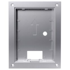 GOLIATH PRO IP & 2-Draht Video Türsprechanlage | Unterputzgehäuse für AV-VTA02-1V2 | Aluminium