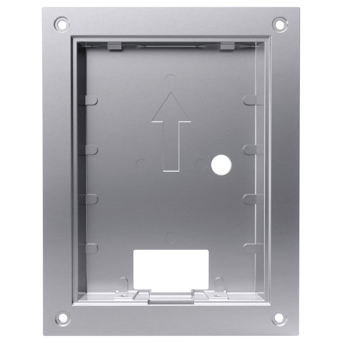 GOLIATH PRO IP & 2-Draht Video Türsprechanlage | Unterputzgehäuse für AV-VTA02-1V2 | Aluminium