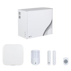 WhiteLabel | Hub Pro | MotionProtect | Fernbedienung | DoorProtect | Weiß | Starterkit Pro